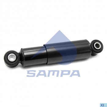 4 299 р. Амортизатор FRUEHAUF SAF SCHMITZ полуприцепа,прицепа (317475 70х80 20x62 20x62 ОО) SAMPA SAMPA 075.180-01  с доставкой в г. Майкоп. Увеличить фотографию 1