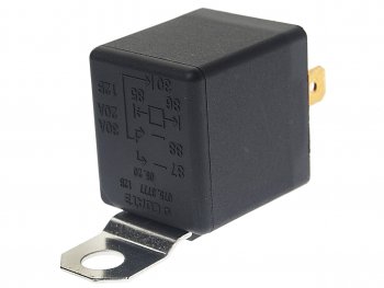 213 р. Реле электромагнитное 12V 5-ти контактное с кронштейном СОАТЭ СОАТЭ 075.3777  с доставкой в г. Майкоп. Увеличить фотографию 1