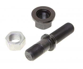 499 р. Шпилька колеса SAF (M22x1.5,M22x1.5,L=112) в сборе (гайки 04029,06425) SAMPA SAMPA 075.599  с доставкой в г. Майкоп. Увеличить фотографию 2