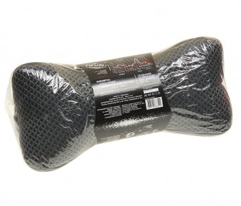 779 р. Подушка на подголовник кость жаккард (innoflex) 32х16см черно-серая STP STP 07595-00-00  с доставкой в г. Майкоп. Увеличить фотографию 1