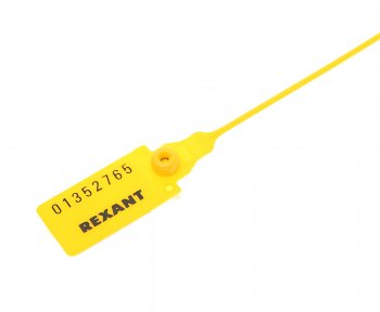 11 р. Пломба пластиковая L=320мм номерная (желтая) REXANT REXANT 07-6132  с доставкой в г. Майкоп. Увеличить фотографию 2