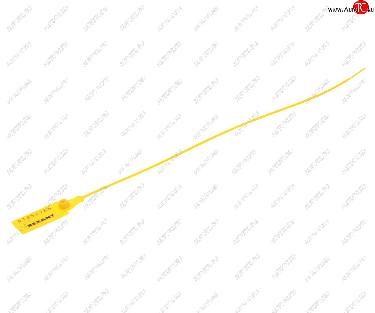 11 р. Пломба пластиковая L=320мм номерная (желтая) REXANT REXANT 07-6132  с доставкой в г. Майкоп