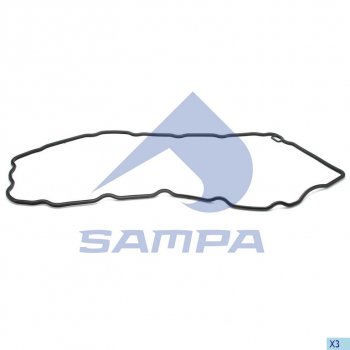 2 699 р. Прокладка крышки клапанной VOLVO FM9 дв.D9A SAMPA SAMPA 078.022  с доставкой в г. Майкоп. Увеличить фотографию 1