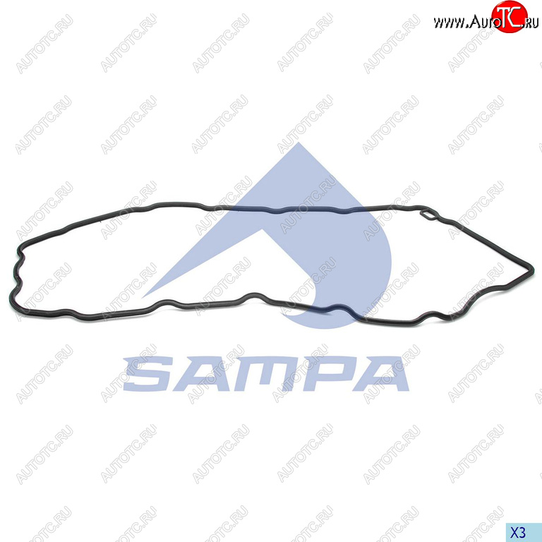 2 699 р. Прокладка крышки клапанной VOLVO FM9 дв.D9A SAMPA SAMPA 078.022  с доставкой в г. Майкоп