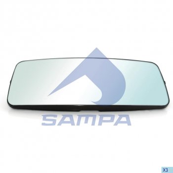 1 399 р. Элемент зеркальный RENAULT Magnum с подогревом SAMPA SAMPA 078.072  с доставкой в г. Майкоп. Увеличить фотографию 4