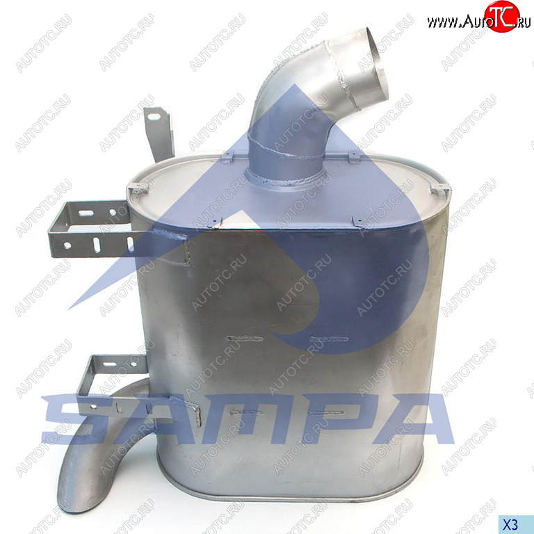 30 999 р. Глушитель RENAULT Magnum SAMPA SAMPA 079.151  с доставкой в г. Майкоп