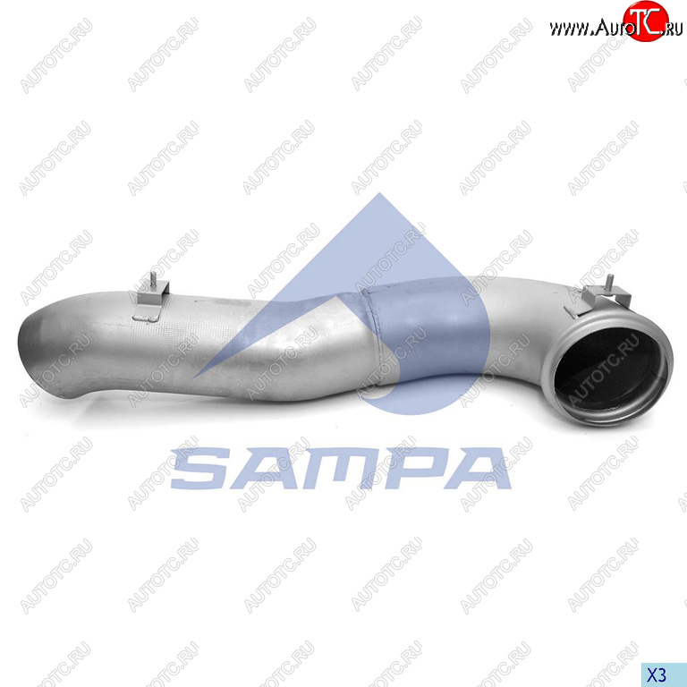 9 549 р. Глушитель VOLVO (ЕВРО-5) SAMPA SAMPA 079.193  с доставкой в г. Майкоп