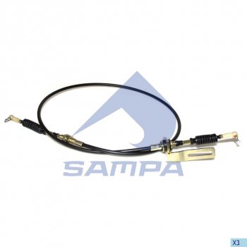 2 799 р. Трос акселератора L=1730мм RENAULT Premium SAMPA SAMPA 079.330  с доставкой в г. Майкоп. Увеличить фотографию 1