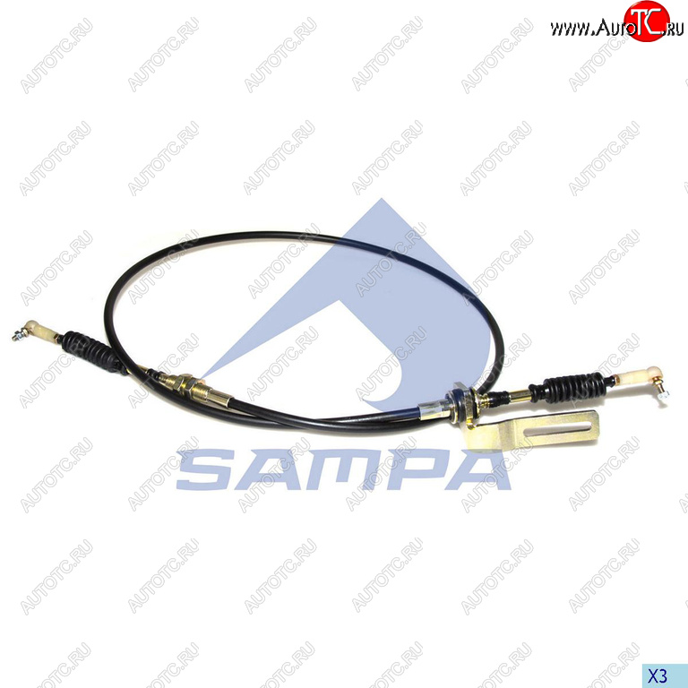 2 799 р. Трос акселератора L=1730мм RENAULT Premium SAMPA SAMPA 079.330  с доставкой в г. Майкоп