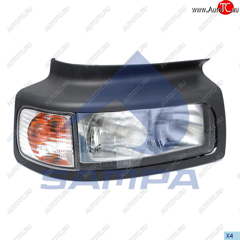 8 549 р. Фара RENAULT Premium правая SAMPA SAMPA 079.417  с доставкой в г. Майкоп