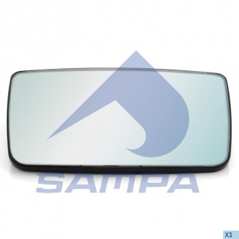 919 р. Элемент зеркальный RENAULT DAF VOLVO левыйправый с подогревом SAMPA SAMPA 079.480  с доставкой в г. Майкоп. Увеличить фотографию 4