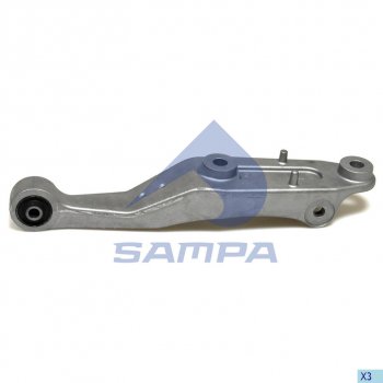 1 239 р. Кронштейн RENAULT Premium подвески кабины правый SAMPA SAMPA 080.406 SAMPA 080.406  с доставкой в г. Майкоп. Увеличить фотографию 1