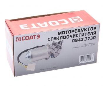 3 199 р. Мотор-редуктор стеклоочистителя ВАЗ-2110-2112,2123 СОАТЭ СОАТЭ 0842.3730  с доставкой в г. Майкоп. Увеличить фотографию 3
