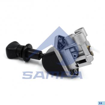 2 499 р. Кран DAF CF65,75,85,XF95 стояночного тормоза SAMPA SAMPA 091.099  с доставкой в г. Майкоп. Увеличить фотографию 1