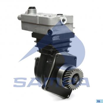 37 999 р. Компрессор КАМАЗ-5490 MERCEDES воздушный 1 цилиндровый SAMPA SAMPA 094.287  с доставкой в г. Майкоп. Увеличить фотографию 1
