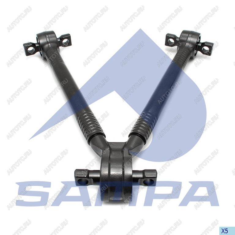 11 999 р. Штанга реактивная MERCEDES V-образная (L=622x152130x2525) SAMPA SAMPA 095.241  с доставкой в г. Майкоп
