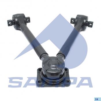 25 949 р. Штанга реактивная VOLVO V-образная (L=651х165х25) SAMPA SAMPA 095.368  с доставкой в г. Майкоп. Увеличить фотографию 1
