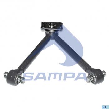16 999 р. Тяга реактивная VOLVO FH12 задняя (V-образная) SAMPA SAMPA 095.392  с доставкой в г. Майкоп. Увеличить фотографию 1