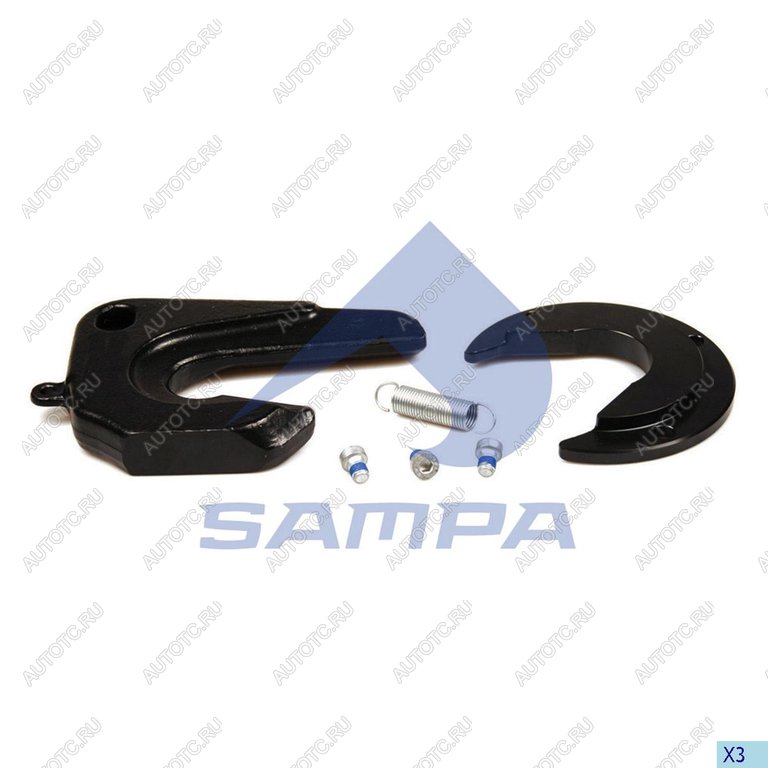5 299 р. Ремкомплект седельного устройства (замок) SAMPA SAMPA 095.554  с доставкой в г. Майкоп