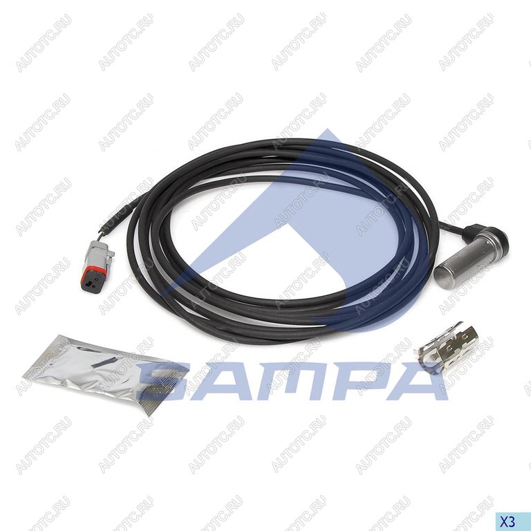 1 889 р. Датчик АБС VOLVO FH передний левый SAMPA SAMPA 096.334  с доставкой в г. Майкоп