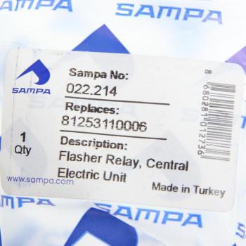 469 р. Реле поворота MAN M,F90,L,M,F2000 (9 контактов) SAMPA SAMPA 022.214  с доставкой в г. Майкоп. Увеличить фотографию 2