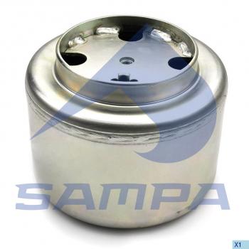 3 989 р. Стакан MAN пневморессоры стальной (1884N) SAMPA SAMPA 022.319  с доставкой в г. Майкоп. Увеличить фотографию 1
