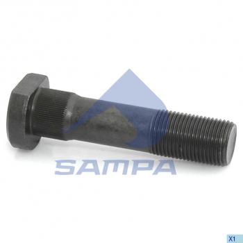 201 р. Шпилька колеса MAN заднего (M18х1.5х85мм со шлицами) SAMPA SAMPA 022.403  с доставкой в г. Майкоп. Увеличить фотографию 3