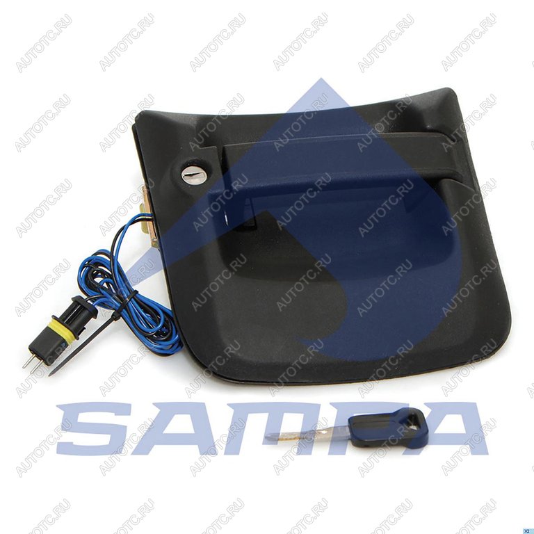 3 099 р. Ручка MAN TGA,TGS,TGX двери левой наружная (с выключателем) SAMPA SAMPA 023.2151  с доставкой в г. Майкоп