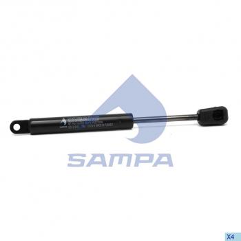 379 р. Амортизатор MAN TGA,TGS,TGX газовый люка кабины SAMPA SAMPA 023.319-01  с доставкой в г. Майкоп. Увеличить фотографию 1
