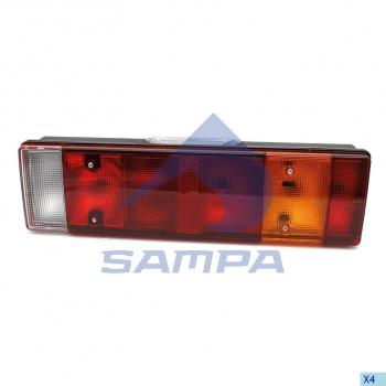 3 189 р. Фонарь задний MAN TGA левый SAMPA SAMPA 023.402  с доставкой в г. Майкоп. Увеличить фотографию 1