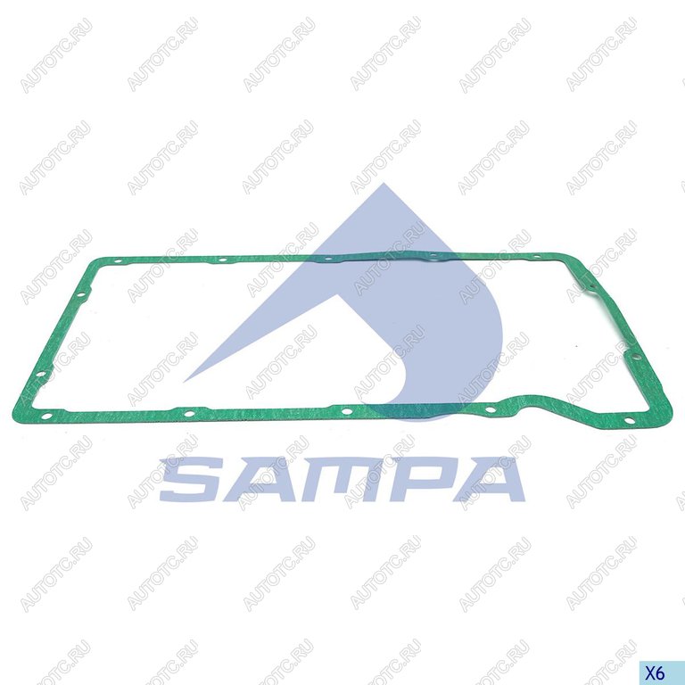 849 р. Прокладка MAN G90 (87-93),L2000 (93-97) поддона масляного SAMPA SAMPA 023.413  с доставкой в г. Майкоп