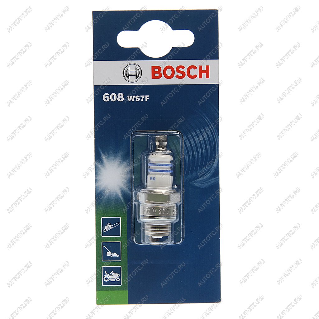 379 р. Свеча зажигания WS7F (0.6) (газонокосилка,бензопила) BOSCH BOSCH 0241236834  с доставкой в г. Майкоп
