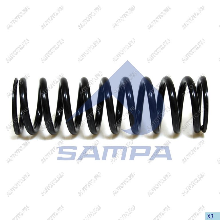 1 849 р. Пружина VOLVO FH12 подвески кабины SAMPA SAMPA 030.373  с доставкой в г. Майкоп