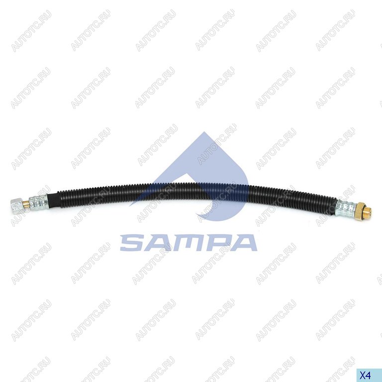 1 449 р. Шланг VOLVO FH,F12 сервоцилиндра сцепления SAMPA SAMPA 031.342  с доставкой в г. Майкоп