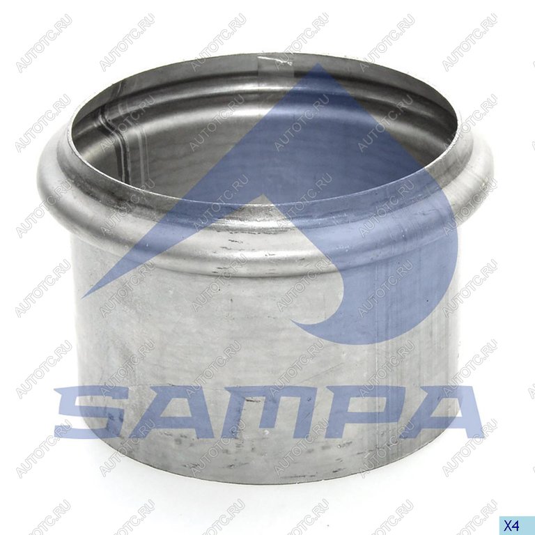 1 399 р. Труба промежуточная глушителя VOLVO FH SAMPA SAMPA 031.384  с доставкой в г. Майкоп