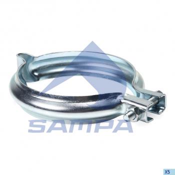 369 р. Хомут VOLVO FH турбокомпрессора (d=102) SAMPA SAMPA 031.386  с доставкой в г. Майкоп. Увеличить фотографию 2