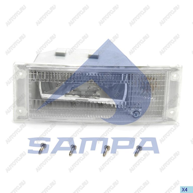 2 999 р. Фара противотуманная VOLVO FH16,FM12 левая SAMPA SAMPA 032.238  с доставкой в г. Майкоп