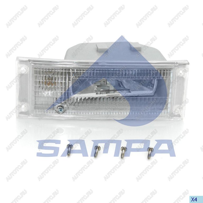 3 579 р. Фара противотуманная VOLVO FH16,FM12 правая SAMPA SAMPA 032.239  с доставкой в г. Майкоп