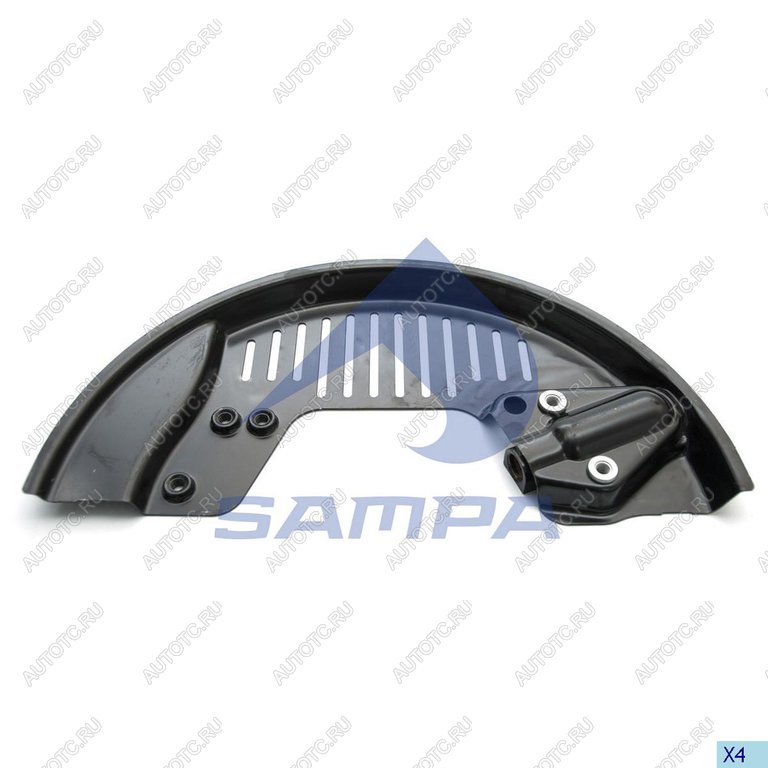 2 999 р. Щиток VOLVO RENAULT барабана тормозного левый SAMPA SAMPA 032.499  с доставкой в г. Майкоп