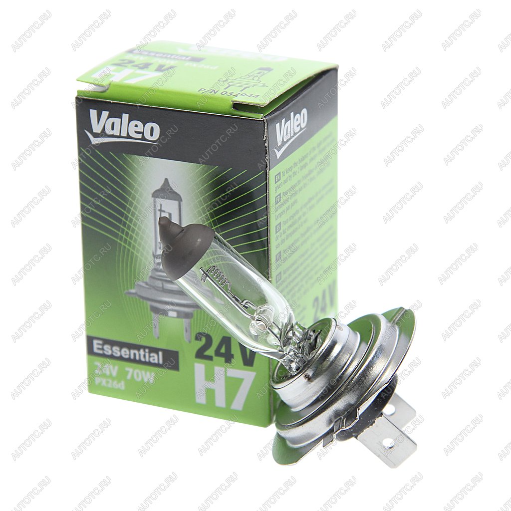 379 р. Лампа 24V H7 PX26d (1шт.) Essential VALEO VALEO 032944  с доставкой в г. Майкоп