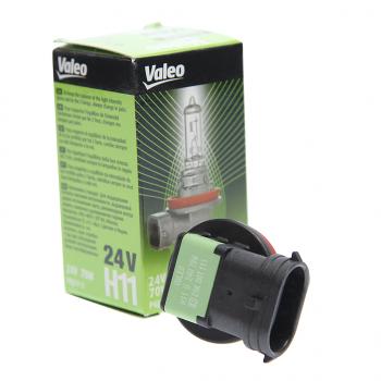 569 р. Лампа 24V H11 PGJ19-2 (1шт.) Essential VALEO VALEO 032948  с доставкой в г. Майкоп. Увеличить фотографию 2