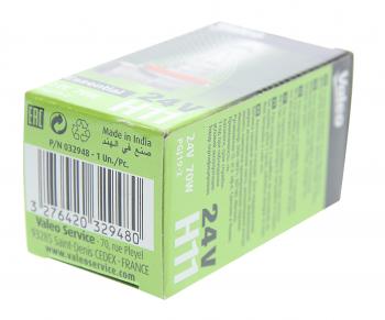 569 р. Лампа 24V H11 PGJ19-2 (1шт.) Essential VALEO VALEO 032948  с доставкой в г. Майкоп. Увеличить фотографию 3