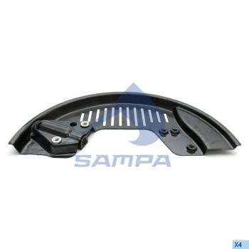 2 499 р. Щиток VOLVO диска тормозного правого SAMPA SAMPA 033.001  с доставкой в г. Майкоп. Увеличить фотографию 1