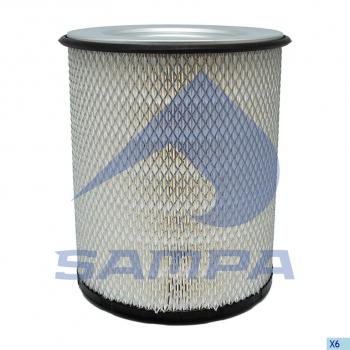 4 199 р. Фильтр воздушный VOLVO 12FM,12FH SAMPA SAMPA 033.106-01  с доставкой в г. Майкоп. Увеличить фотографию 1