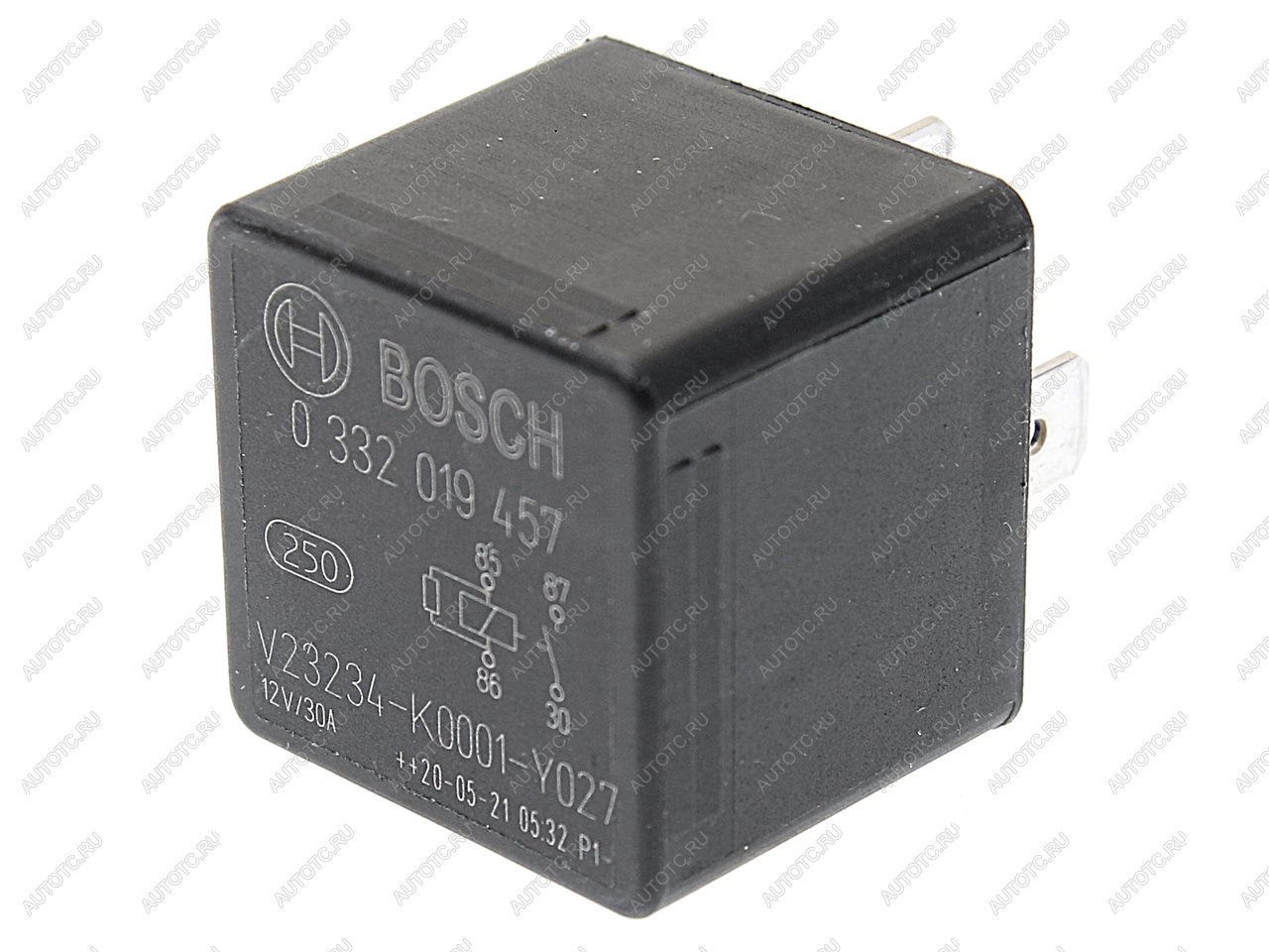 1 699 р. Реле электромагнитное 12V 4-х контактное BOSCH BOSCH 0332019457  с доставкой в г. Майкоп