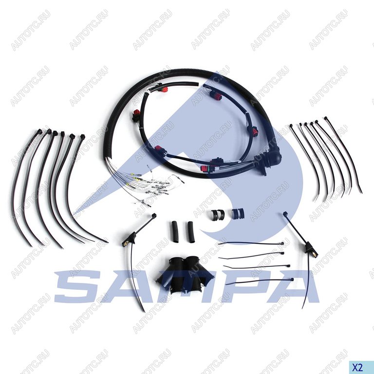 13 549 р. Жгут проводов VOLVO топливных форсунок SAMPA SAMPA 035.091  с доставкой в г. Майкоп