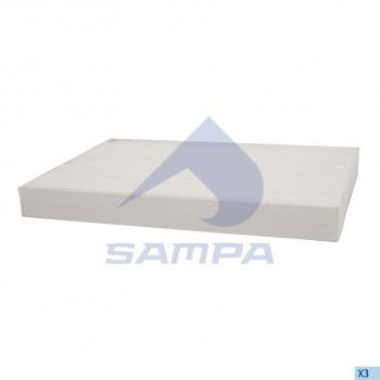 569 р. Фильтр воздушный салона RENAULT VOLVO CASE SAMPA SAMPA 036.057  с доставкой в г. Майкоп. Увеличить фотографию 1