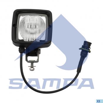3 779 р. Фонарь рабочего света VOLVO FH,FM (H3-70W) SAMPA SAMPA 037.311  с доставкой в г. Майкоп. Увеличить фотографию 1