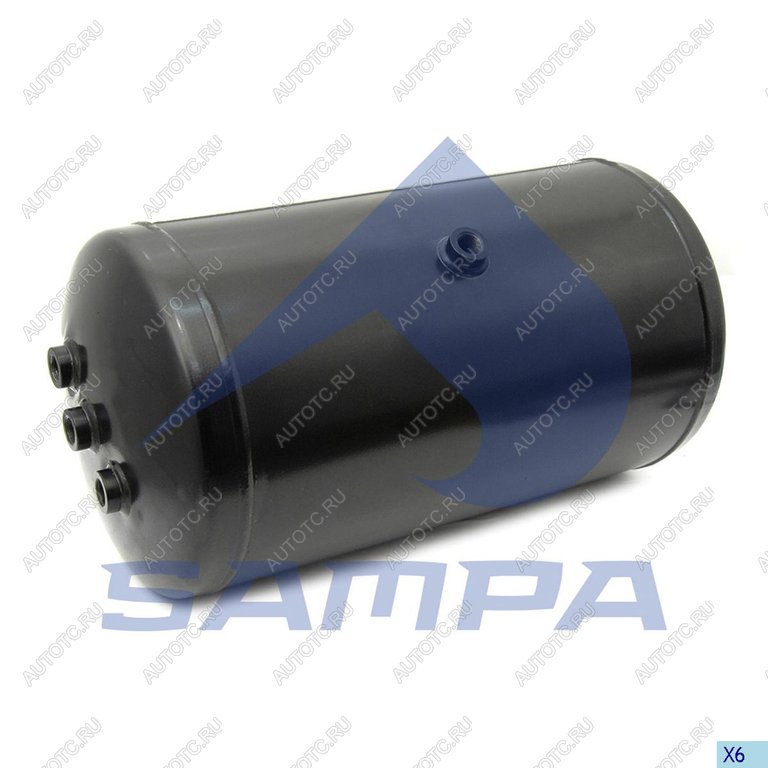 7 849 р. Баллон воздушный MAN ресивер (30л) SAMPA SAMPA 05200006  с доставкой в г. Майкоп
