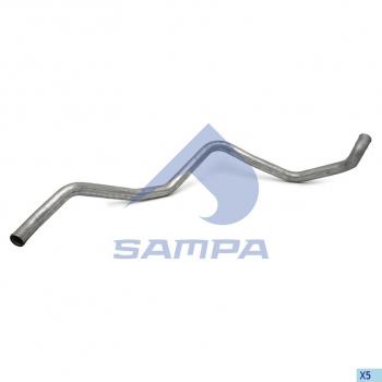 5 199 р. Трубка DAF системы охлаждения SAMPA SAMPA 052.052  с доставкой в г. Майкоп. Увеличить фотографию 1